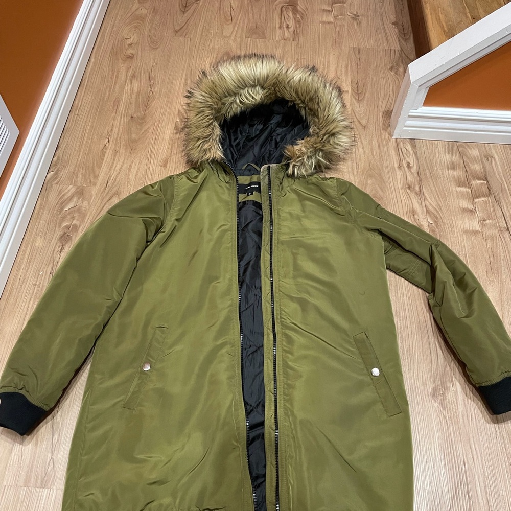 Vero Moda Olive Quilted Jacket